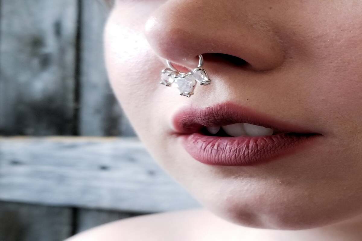 Closer Look On Nose Piercing